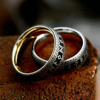 Bague Viking \"Anneau de Midgard Tressé de Runes\" Bague Viking \"Anneau de Midgard Tressé de Runes\"