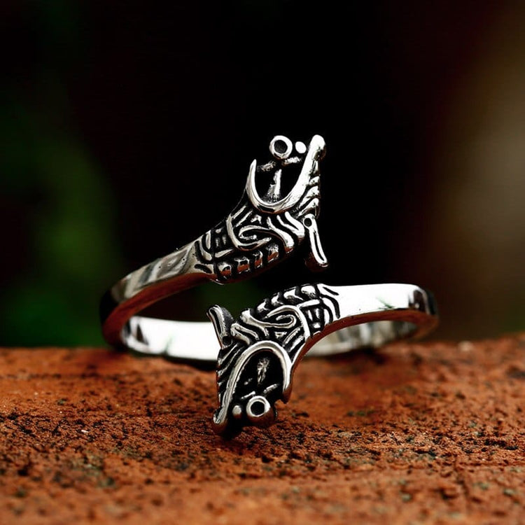 Bague Viking \"Bague de la Fraternité du Loup\" Bague Viking \"Bague de la Fraternité du Loup\"