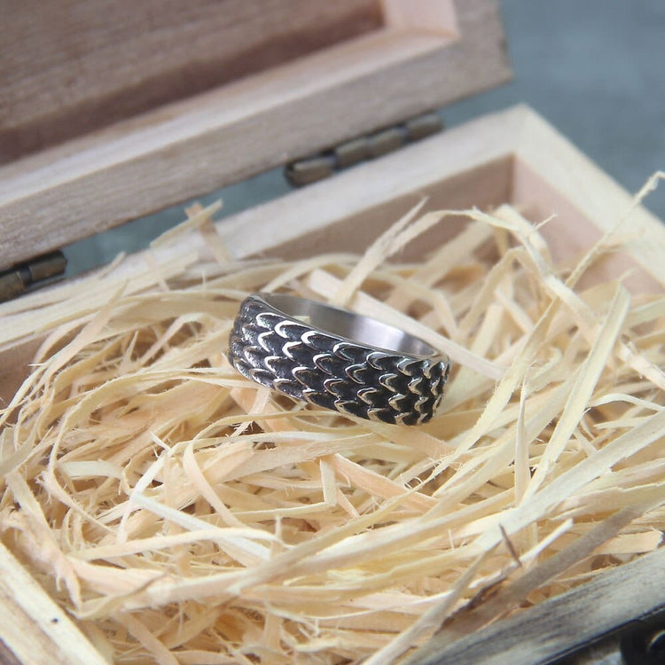 Bague Viking \"Bague de la Morsure de Jörmungand\" Bague Viking \"Bague de la Morsure de Jörmungand\"