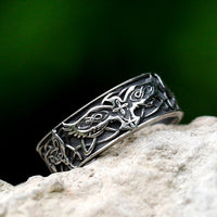 Bague Viking \"Bague des Ailes d'Odin\" Bague Viking \"Bague des Ailes d'Odin\"