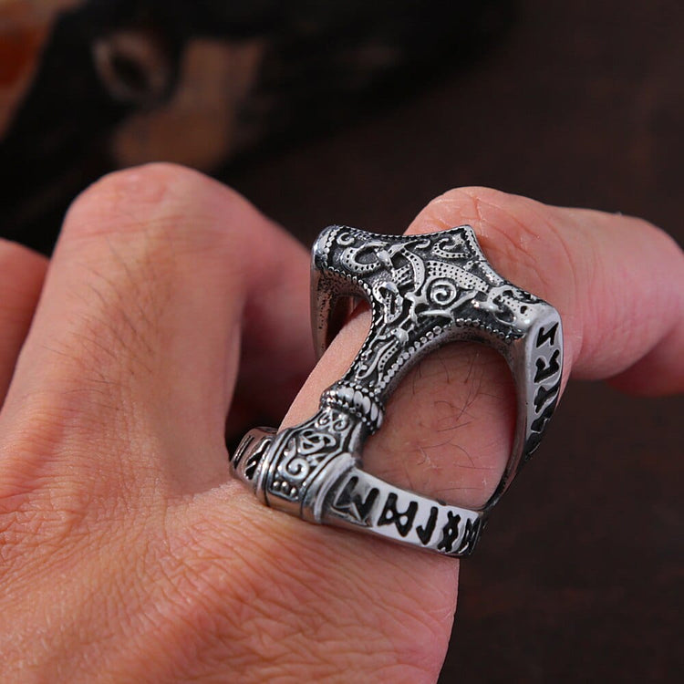 Bague Viking \"Cercle de Mjölnir\" Bague Viking \"Cercle de Mjölnir\"