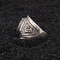 Bague Viking en Argent Sterling 925 - Pouvoir du Valknut Bague Viking en Argent Sterling 925 - Pouvoir du Valknut
