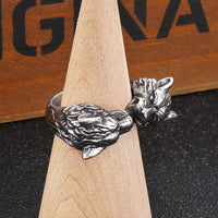 Bague Viking - L'Affrontement Des Disciples Bague Viking - L'Affrontement Des Disciples