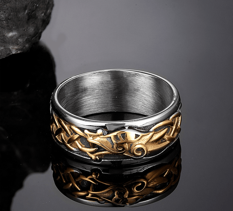 Bague Viking - L'Age d'Or de Jörmungandr Bague Viking - L'Age d'Or de Jörmungandr