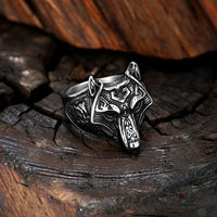 Bague Viking Masque de Fenrir Bague Viking Masque de Fenrir