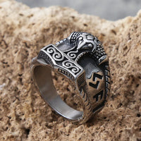 Bague Viking Puissance de Mjolnir Bague Viking Puissance de Mjolnir