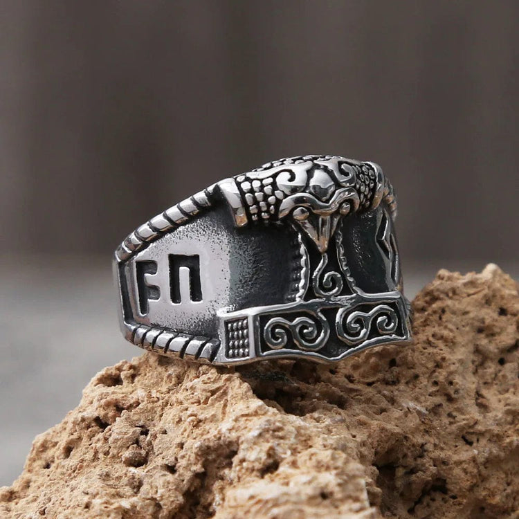 Bague Viking Puissance de Mjolnir Bague Viking Puissance de Mjolnir