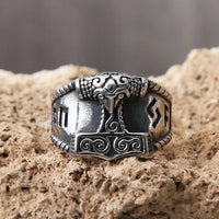 Bague Viking Puissance de Mjolnir Bague Viking Puissance de Mjolnir