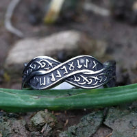 Bague viking rune distordue Bague viking rune distordue