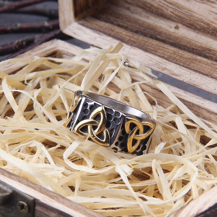 Bague Viking - Triquetra Nordique Bague Viking - Triquetra Nordique