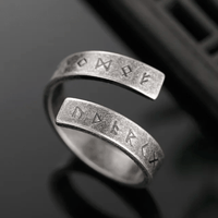 Bague Vikings - La Tornade Runique Bague Vikings - La Tornade Runique