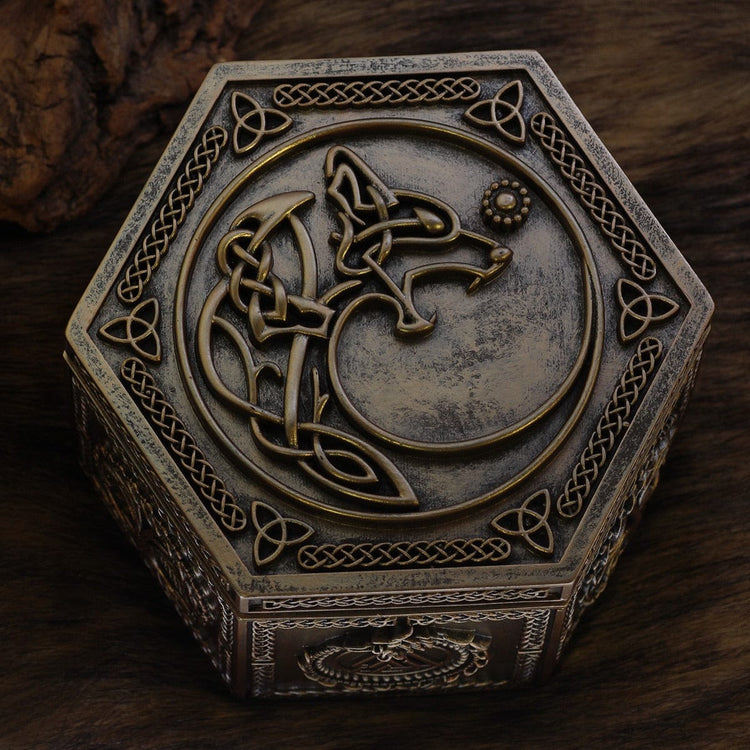 Boite à Bijoux Viking - Fenrir Boite à Bijoux Viking - Fenrir