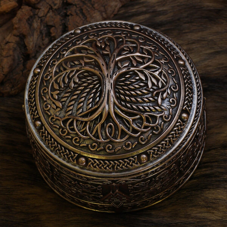 Boite à Bijoux Viking - Yggdrasil Boite à Bijoux Viking - Yggdrasil