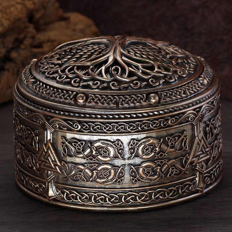 Boite à Bijoux Viking - Yggdrasil Boite à Bijoux Viking - Yggdrasil
