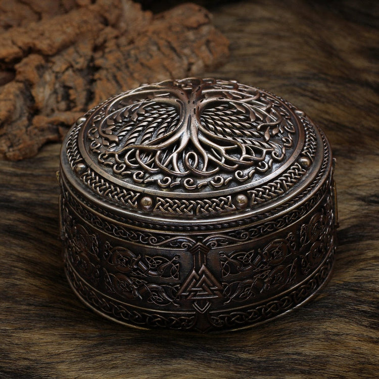 Boite à Bijoux Viking - Yggdrasil Boite à Bijoux Viking - Yggdrasil