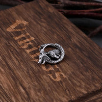 Boucles d'oreilles loup Fenrir en acier inoxydable Boucles d'oreilles loup Fenrir en acier inoxydable