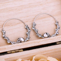 Boucles d'oreilles tête de mort Boucles d'oreilles tête de mort