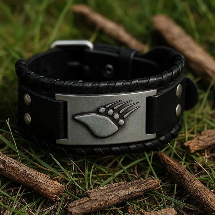 Bracelet Berserker en cuir Bracelet Berserker en cuir