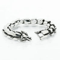 Bracelet du serpent \"Colère de Jörmungand\" - Argent Bracelet du serpent \"Colère de Jörmungand\" - Argent