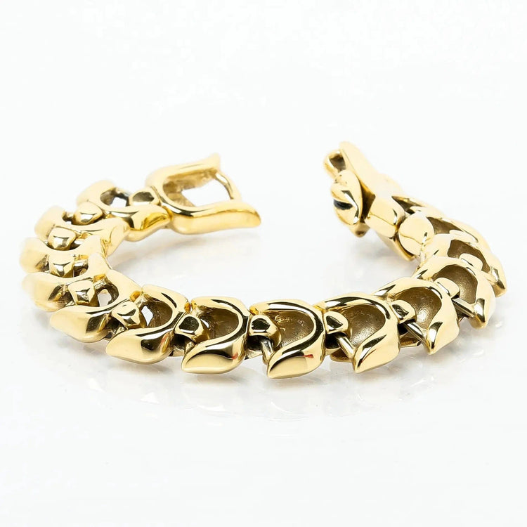 Bracelet du serpent \"Colère de Jörmungand\" - Or Bracelet du serpent \"Colère de Jörmungand\" - Or