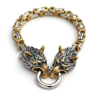 Bracelet Loup Géant Doré - Fenrir Bracelet Loup Géant Doré - Fenrir