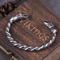 Bracelet viking Hugin et Munin Bracelet viking Hugin et Munin