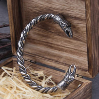 Bracelet viking Hugin et Munin Bracelet viking Hugin et Munin