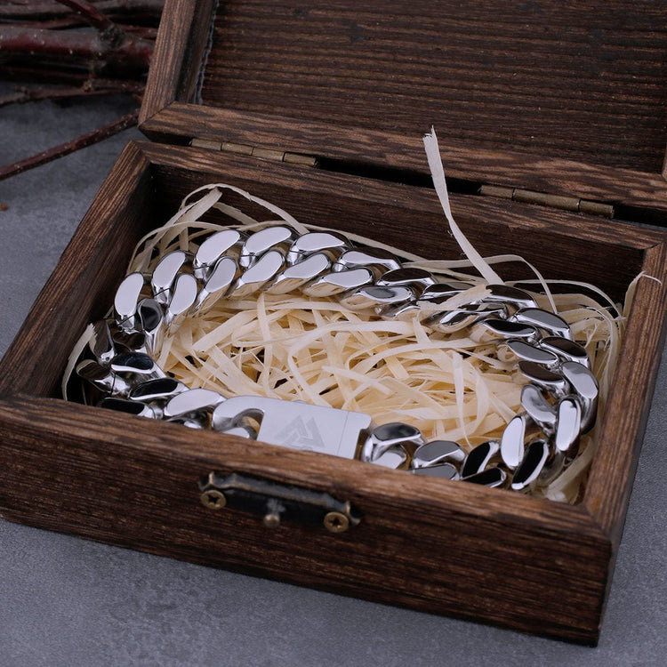 Bracelet Viking - La Puissance du Valknut Bracelet Viking - La Puissance du Valknut