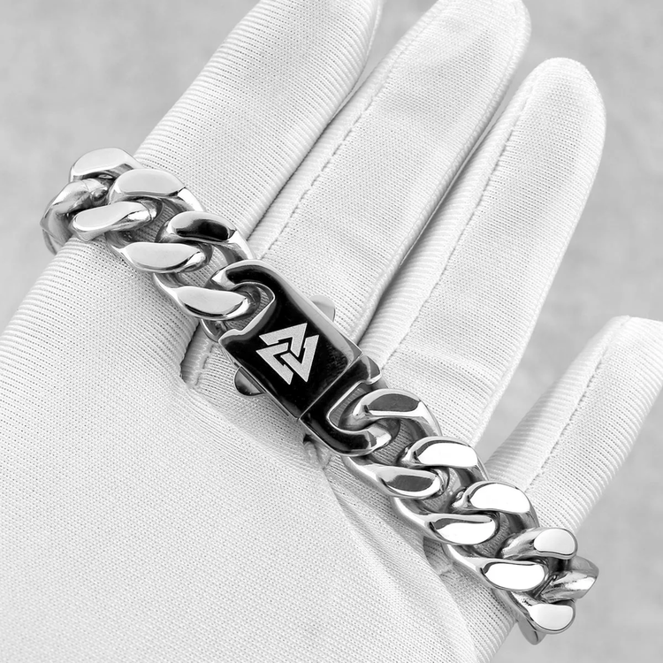 Bracelet Viking - La Puissance du Valknut Bracelet Viking - La Puissance du Valknut