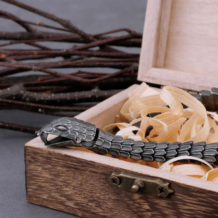 Bracelet viking \"Le grand Jörmungand\" - Ouroboros Bracelet viking \"Le grand Jörmungand\" - Ouroboros