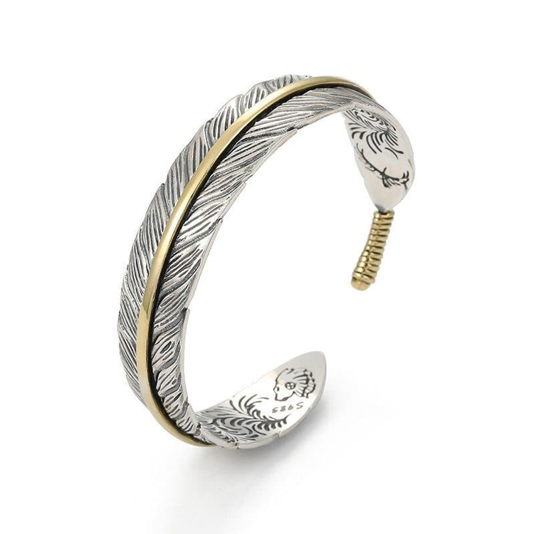Bracelet Viking - Les Ailes de Huginn et Muninn Bracelet Viking - Les Ailes de Huginn et Muninn