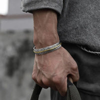 Bracelet Viking - Les Ailes de Huginn et Muninn Bracelet Viking - Les Ailes de Huginn et Muninn