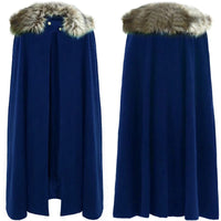 Cape viking avec fourrure Cape viking avec fourrure
