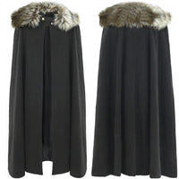 Cape viking avec fourrure Cape viking avec fourrure