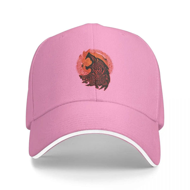 Casquette viking \"Hurlement de Fenrir\" Casquette viking \"Hurlement de Fenrir\"