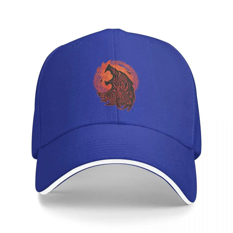 Casquette viking \"Hurlement de Fenrir\" Casquette viking \"Hurlement de Fenrir\"