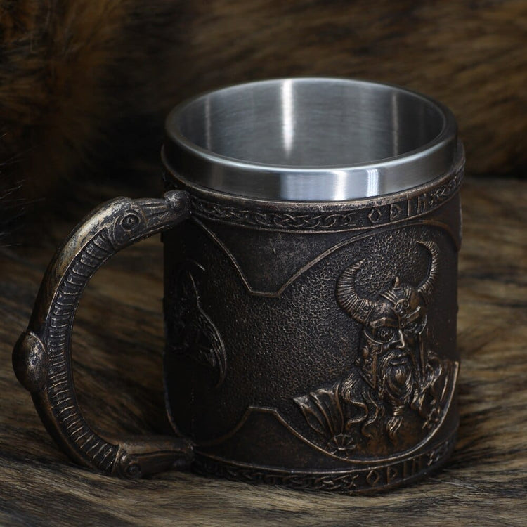 Chope Viking \"Tankard du Gardien d'Asgard\" Chope Viking \"Tankard du Gardien d'Asgard\"
