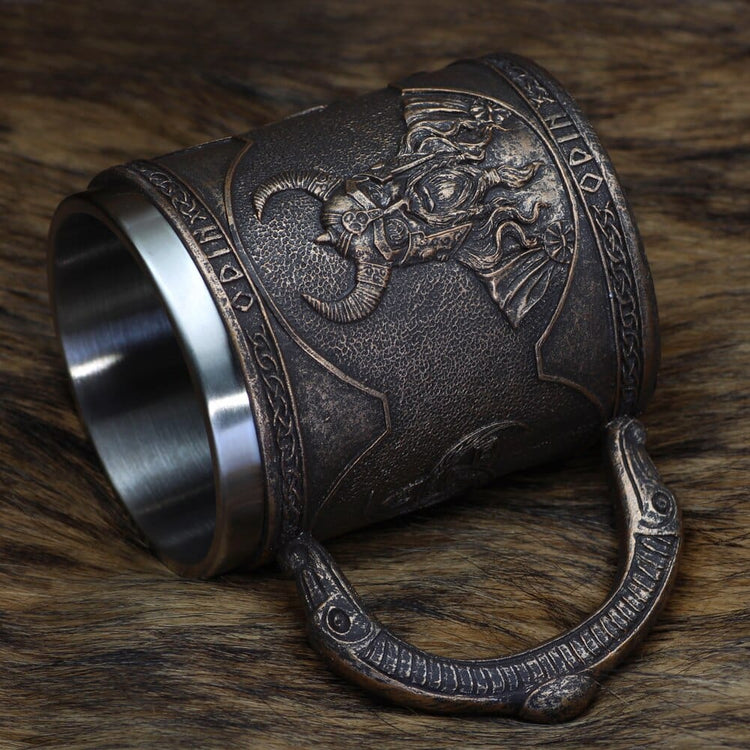Chope Viking \"Tankard du Gardien d'Asgard\" Chope Viking \"Tankard du Gardien d'Asgard\"