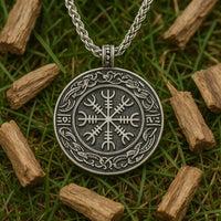 Collier Aegishjalmur | Acier Inoxydable Collier Aegishjalmur | Acier Inoxydable