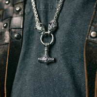 Collier de Mjolnir - Protection des loups Collier de Mjolnir - Protection des loups