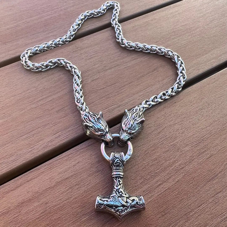 Collier de Mjolnir - Protection des loups Collier de Mjolnir - Protection des loups
