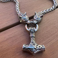 Collier de Mjolnir - Protection des loups Collier de Mjolnir - Protection des loups