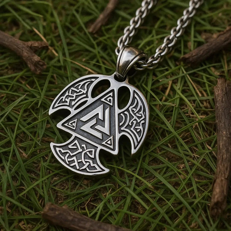 Collier de pouvoir Viking - Rune Valknut Collier de pouvoir Viking - Rune Valknut