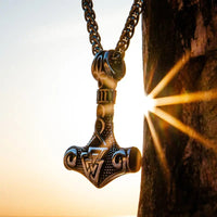 Collier Mjolnir | Acier Inoxydable Collier Mjolnir | Acier Inoxydable