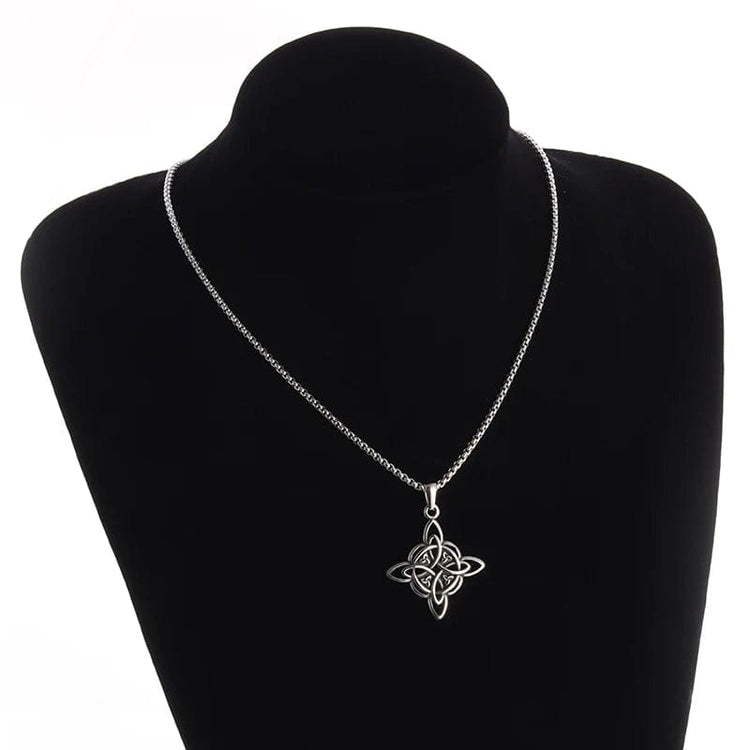 Collier "Vie Éternel" noeud de la trinité celtique