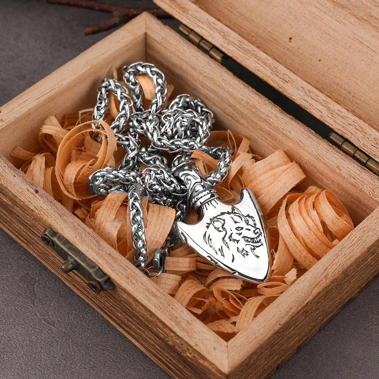 Collier tête de lance Fenrir Collier tête de lance Fenrir