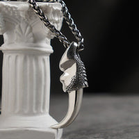 Collier Viking en Argent Sterling 925 - La Griffe du Dragon Collier Viking en Argent Sterling 925 - La Griffe du Dragon