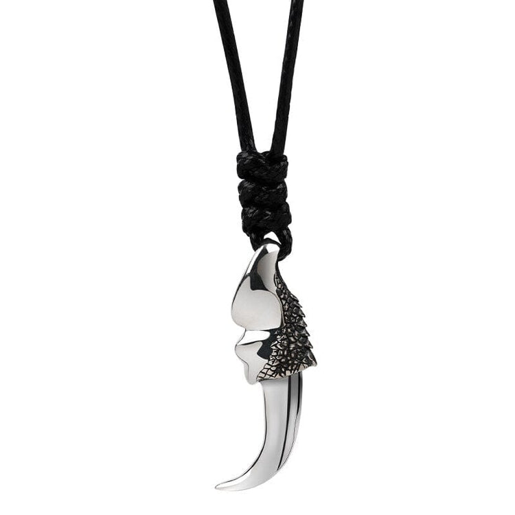 Collier Viking en Argent Sterling 925 - La Griffe du Dragon Collier Viking en Argent Sterling 925 - La Griffe du Dragon