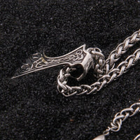 Pendentif en Argent Sterling 925 - La Hache de Guerre Pendentif en Argent Sterling 925 - La Hache de Guerre