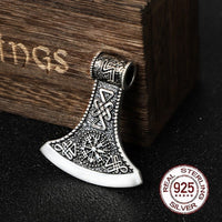 Pendentif en Argent Sterling 925 - La Hache du Voyageur Pendentif en Argent Sterling 925 - La Hache du Voyageur